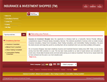 Tablet Screenshot of insuranceshoppee.net